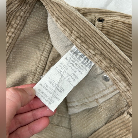 Vintage IKEDA 90’s Relaxed Fit Tan Corduroy Pants - Picture 4 of 15